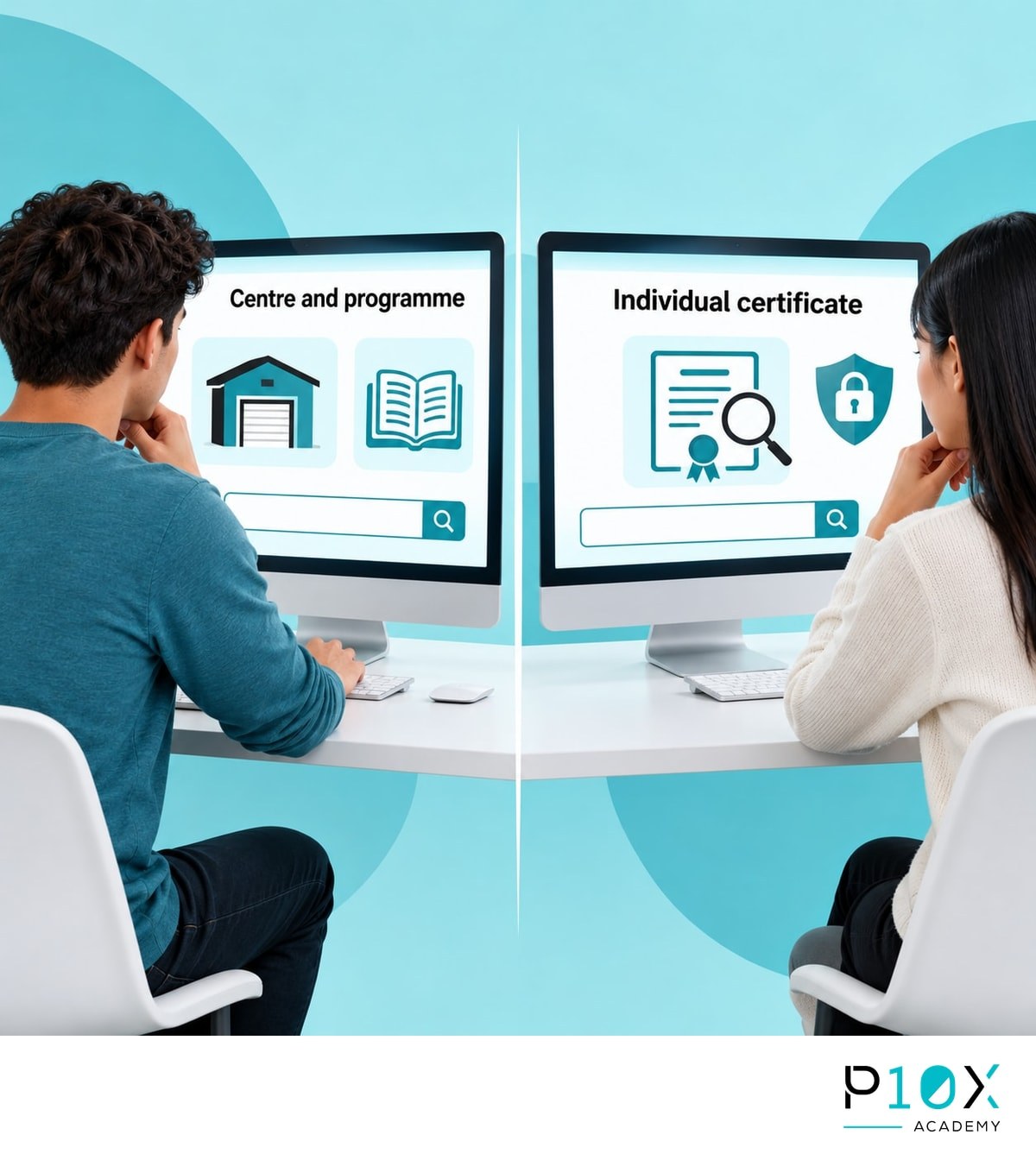Checking a training programme is different from checking an individual's SKM certificate